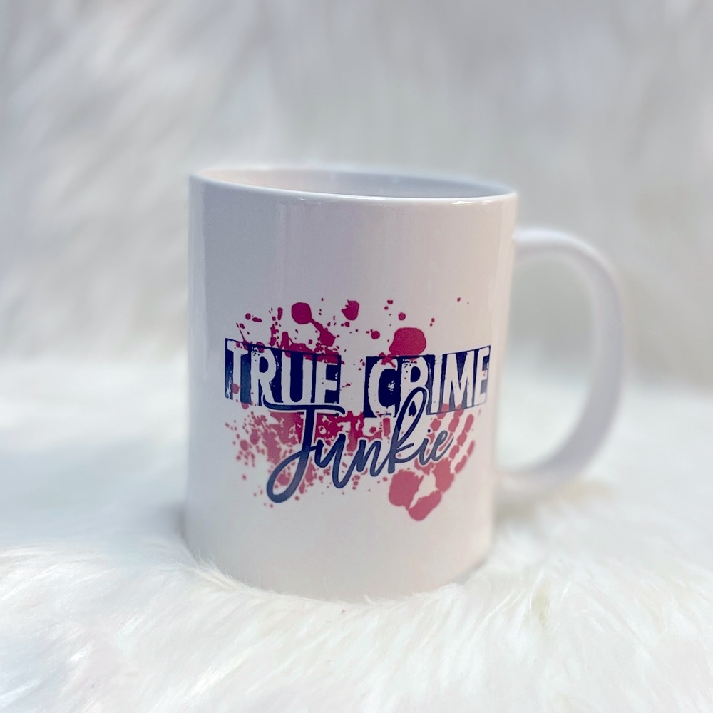 True Crime Junkie Double Sided Coffee Mug